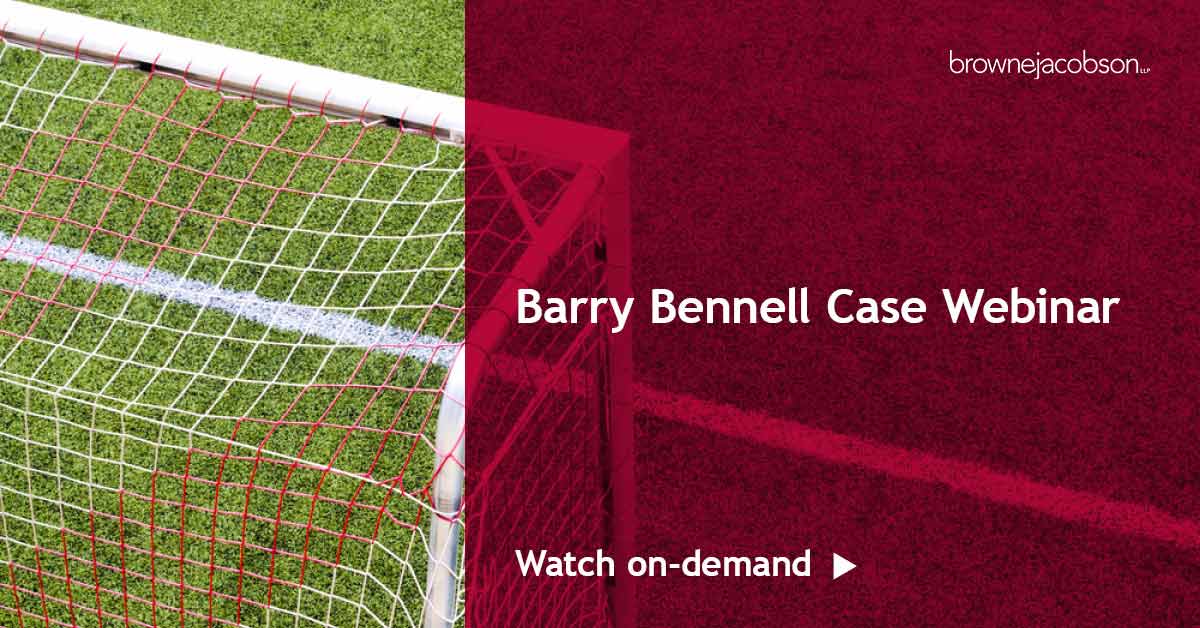 'Barry Bennell case' webinar