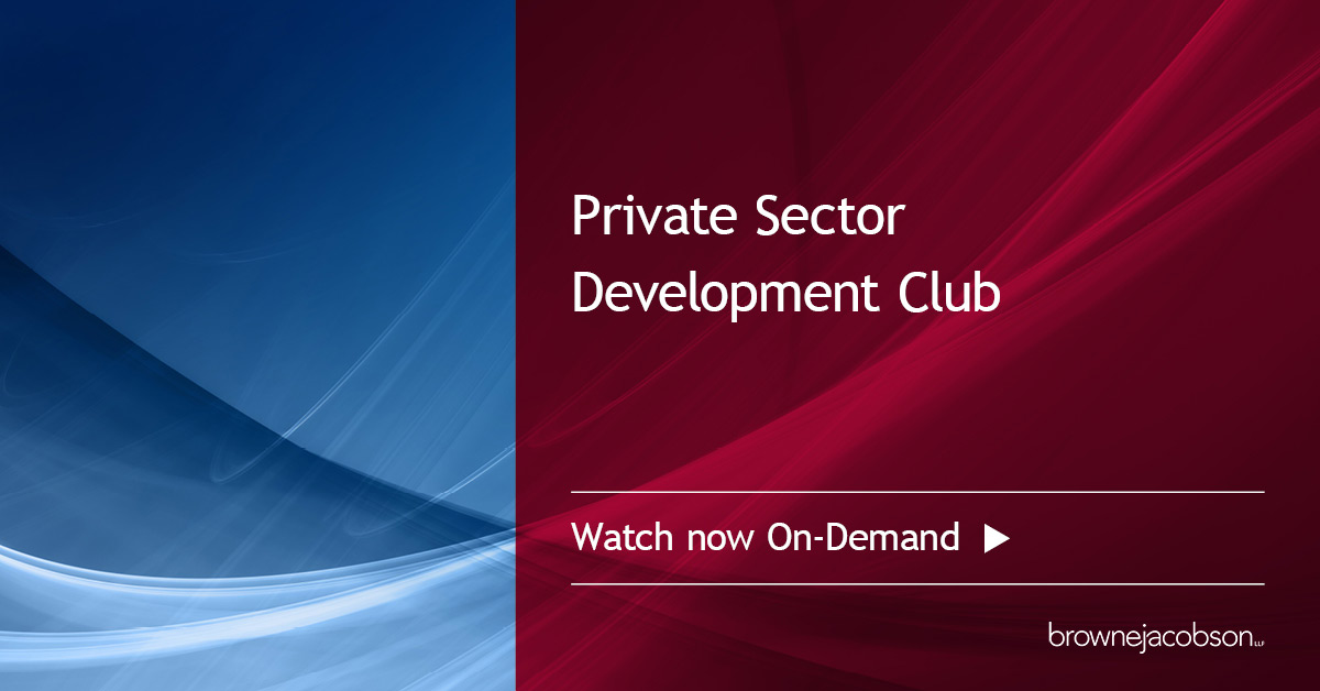 private sector development club
