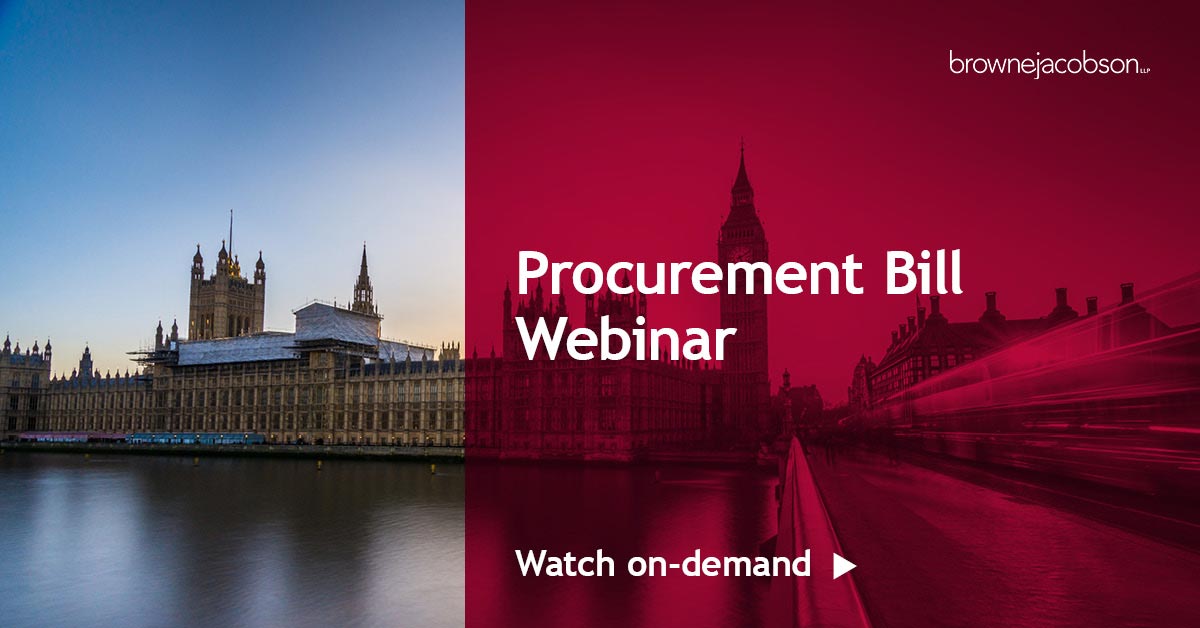 Procurement Bill Webinar