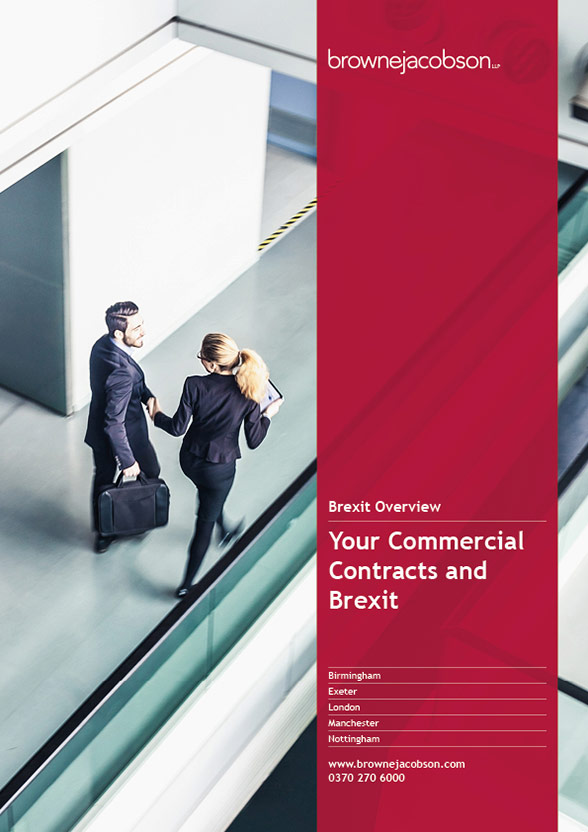 Your commercial contracts and Brexit