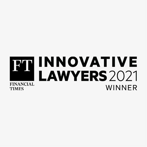 Image of Financial Times Innovative Lawyers Awards 2021 logo