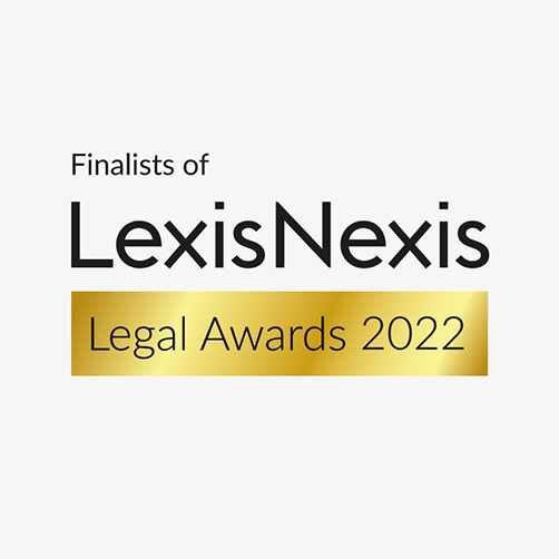 Image of Lexisnexis Awards 2022 logo