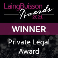 LaingBuisson Awards 2021 logo