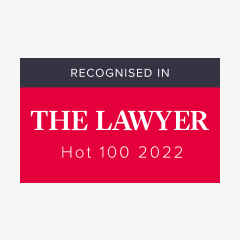 The Lawyer hot 100 logo